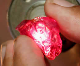 Burmese Ruby Rough