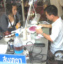 Gem Buyers and Brokers in a Typical Office