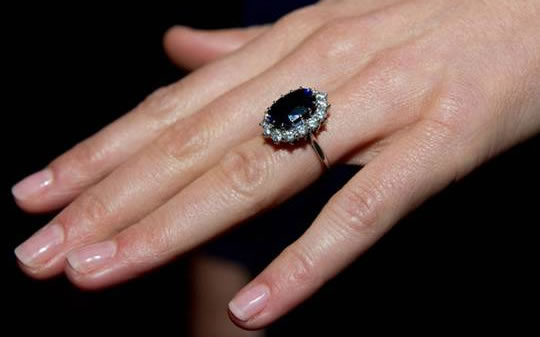 El anillo de compromiso de Kate Middleton