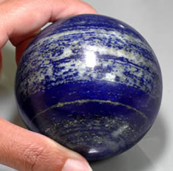 Sphere-shaped lapis lazuli - Huge Size