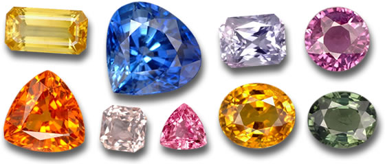 Fancy Colored Sapphires from GemSelect