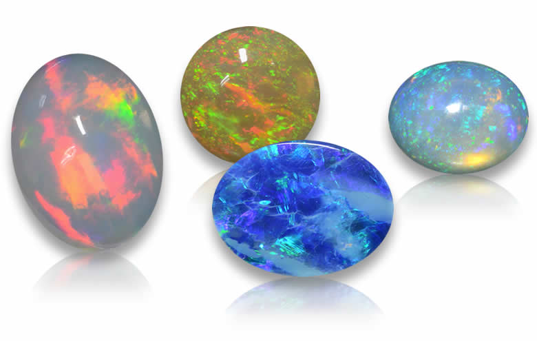 2-5 Carat Opal Gemstones - Natural, Certified
