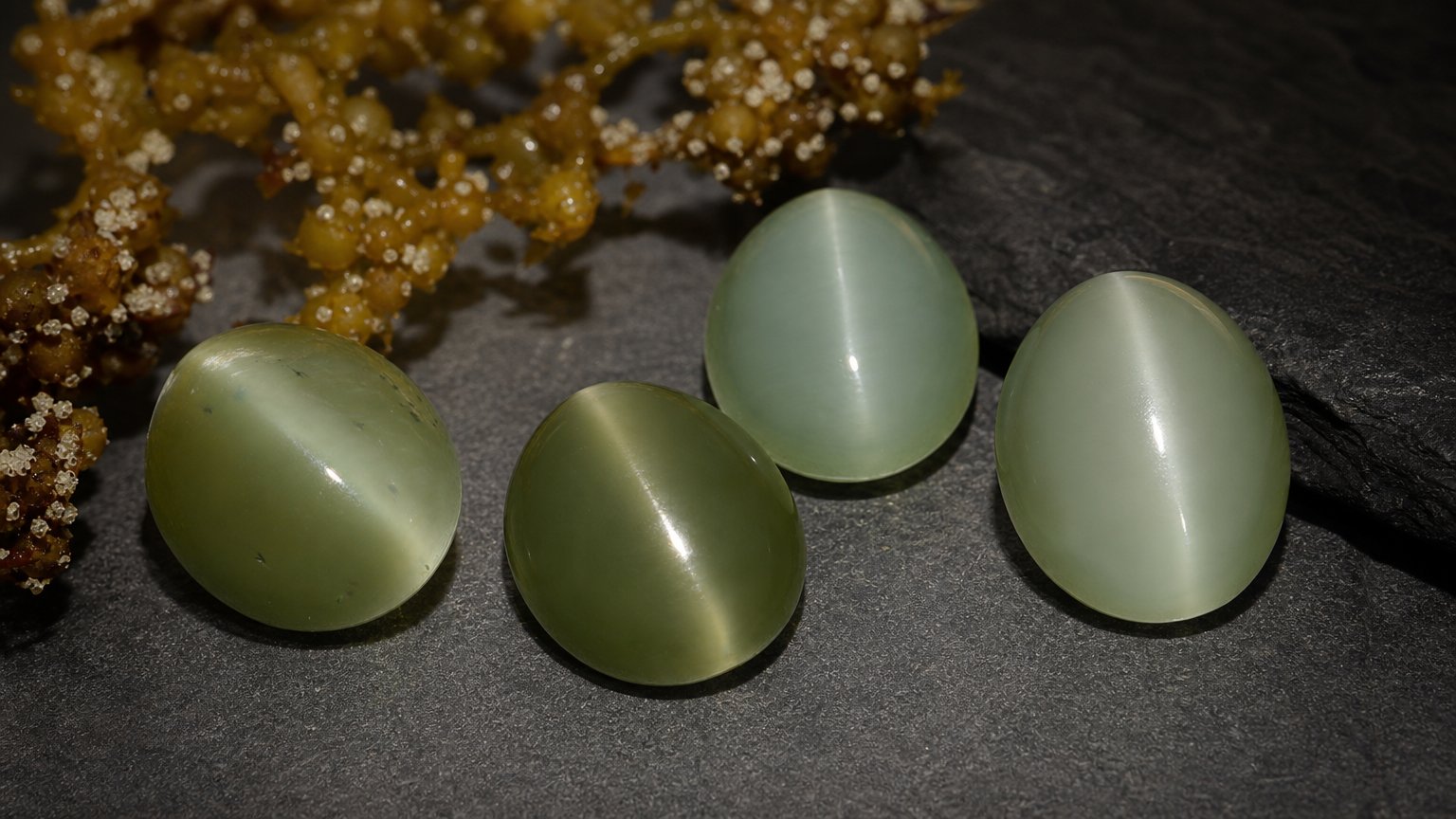 Natural Actinolite Cat's Eye gemstones - buying guide