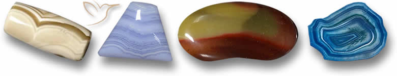 Odd Shaped Agate Gemstones