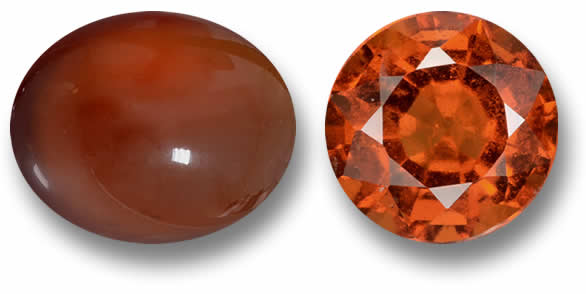 Loose Hessonite Garnet for sale