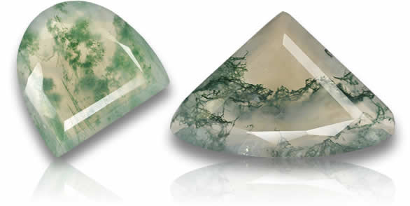 Loose Moss Agate for sale