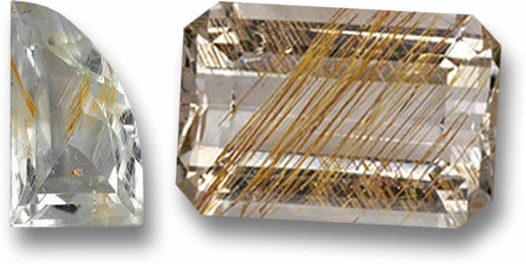 Loose Rutile Topaz for sale