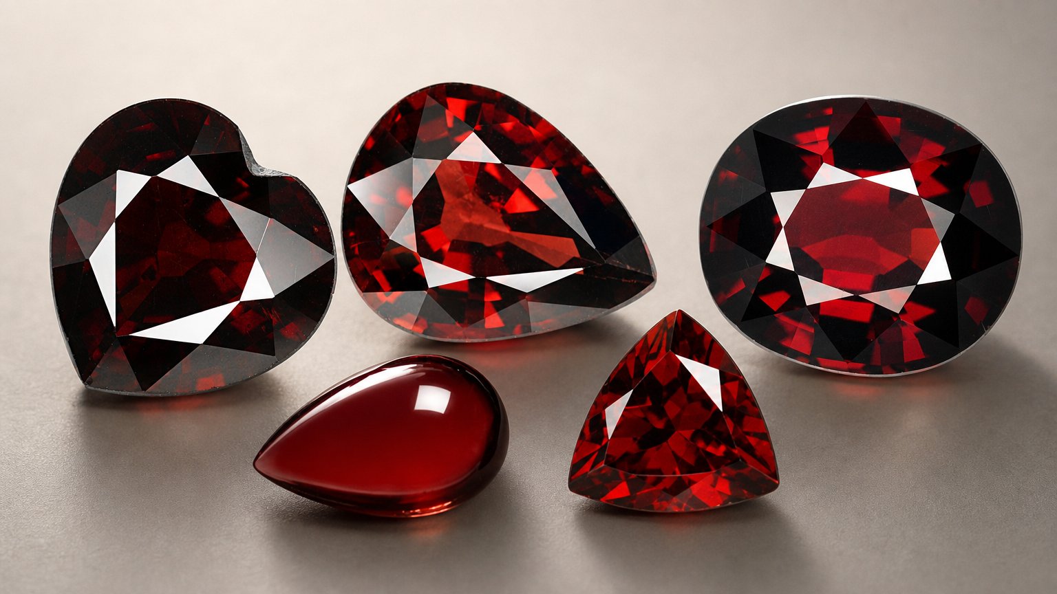 Natural Almandine Garnet gemstones - buying guide