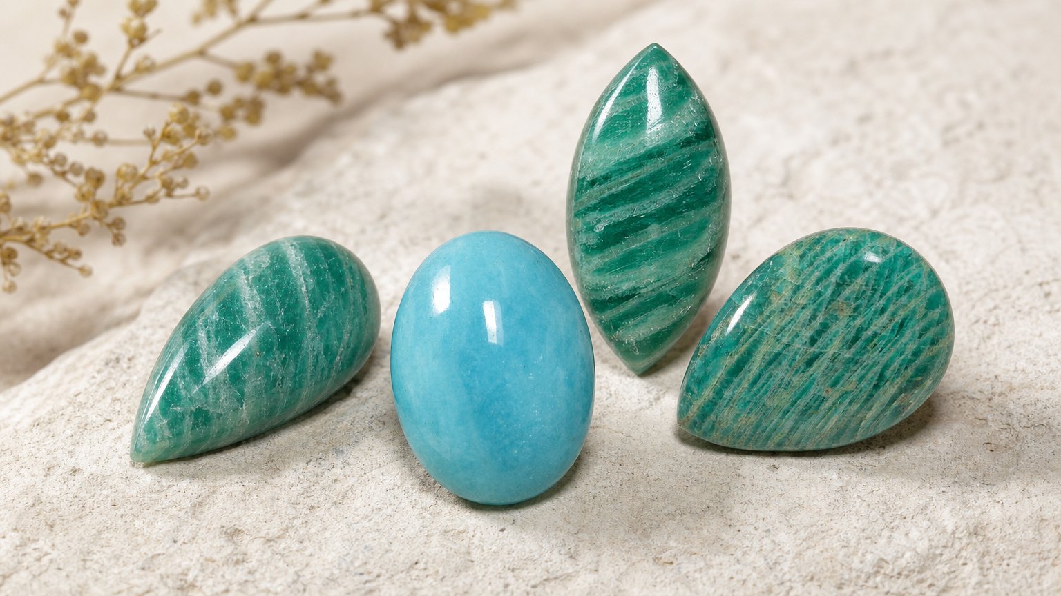 Natural Amazonite gemstones - buying guide