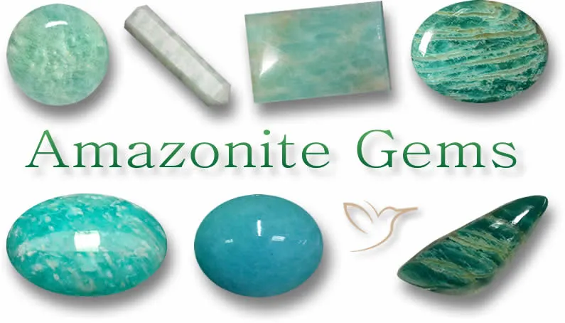 Natural Amazonite Gemstones