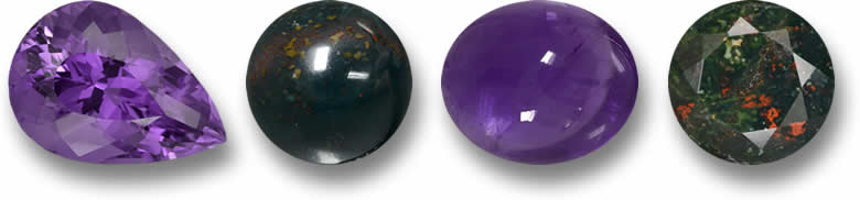 Amethyst and Bloodstone