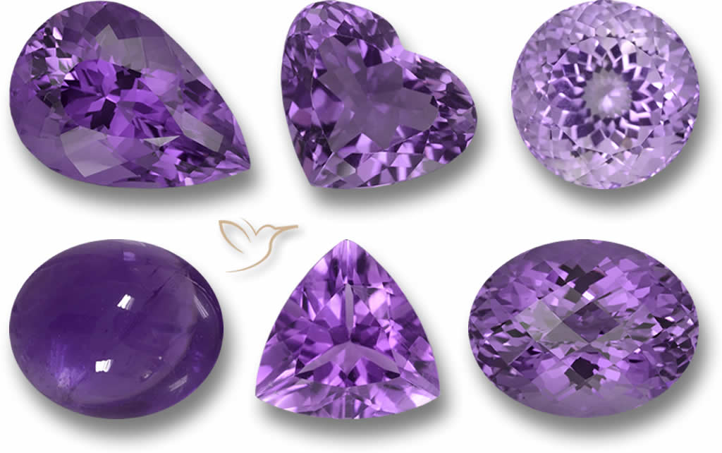 Amethyst Gemstone - Certified Quality Gemstones from GemSelect