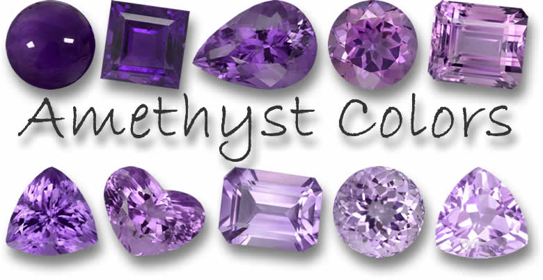 Amethyst Color Chart