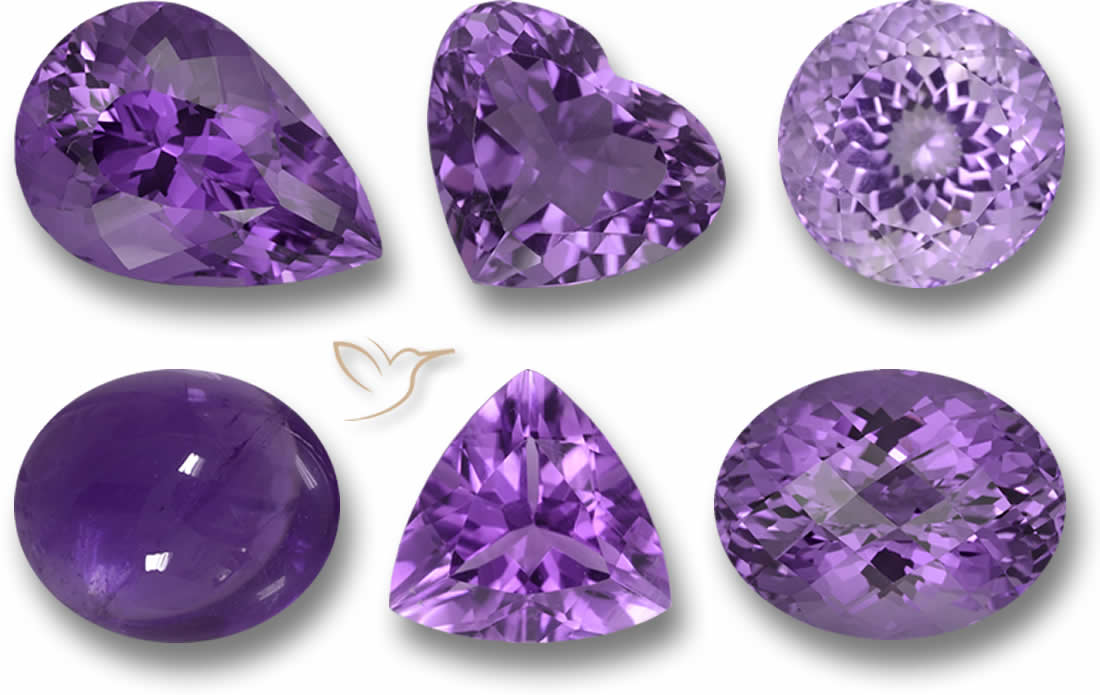 Amethyst Gemstones for Engagement Ring Designs