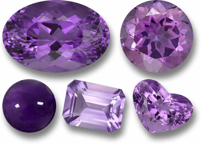 Amethyst Color Chart