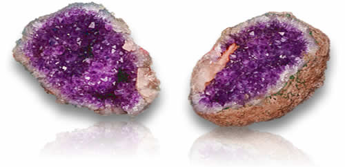 Gemas Geode Ametista