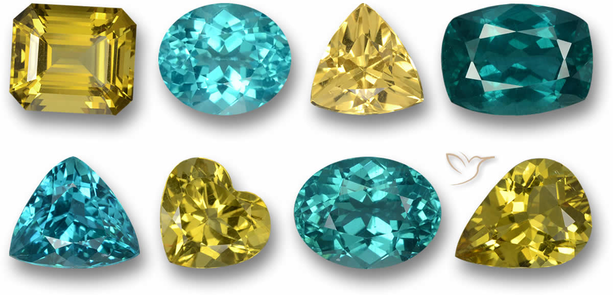 Blue Apatite Gemstone
