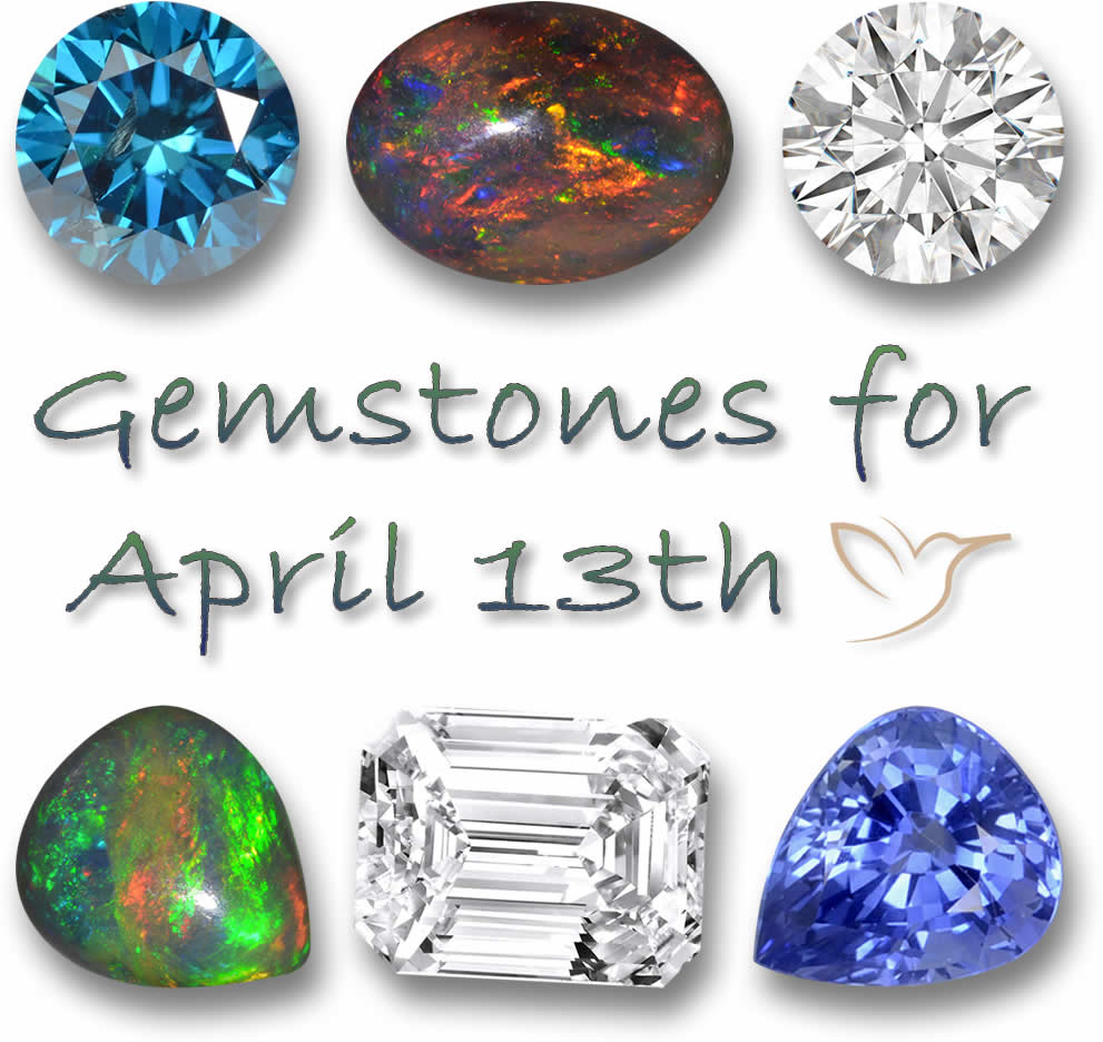 Gemstones for April 13th
