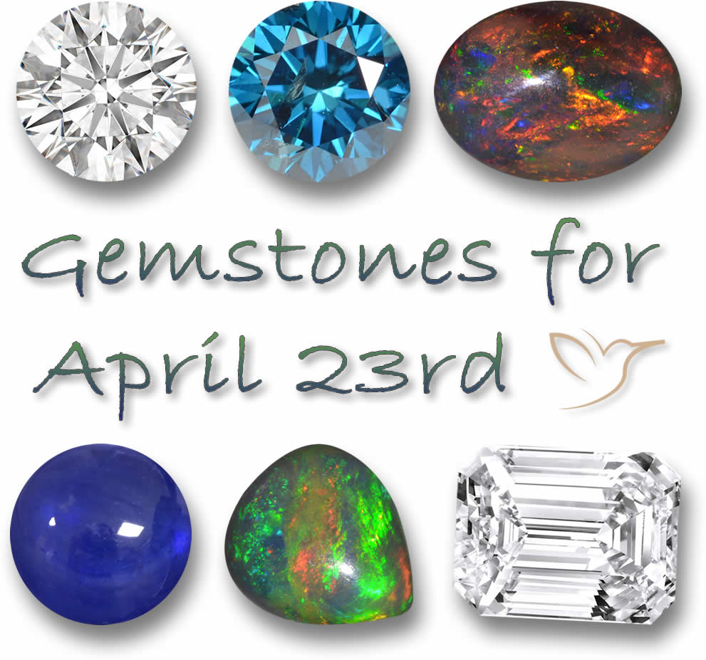 Gemstones for April 23rd