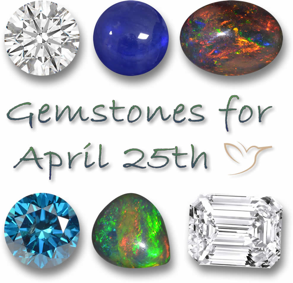 Gemstones for April 25th