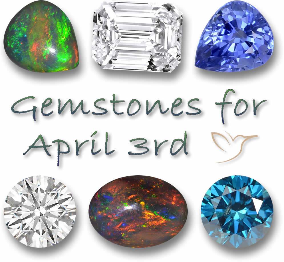 Gemstones for April 3rd