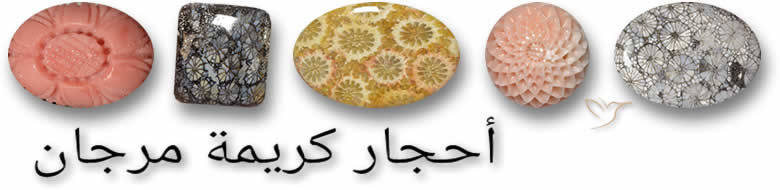 أحجار كريمة مرجان