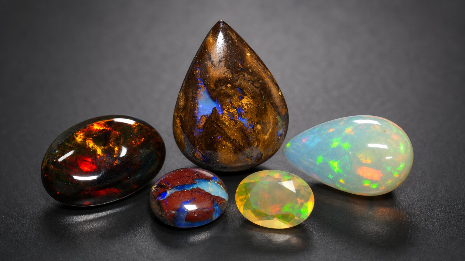Natural Australian Opal gemstones - buying guide