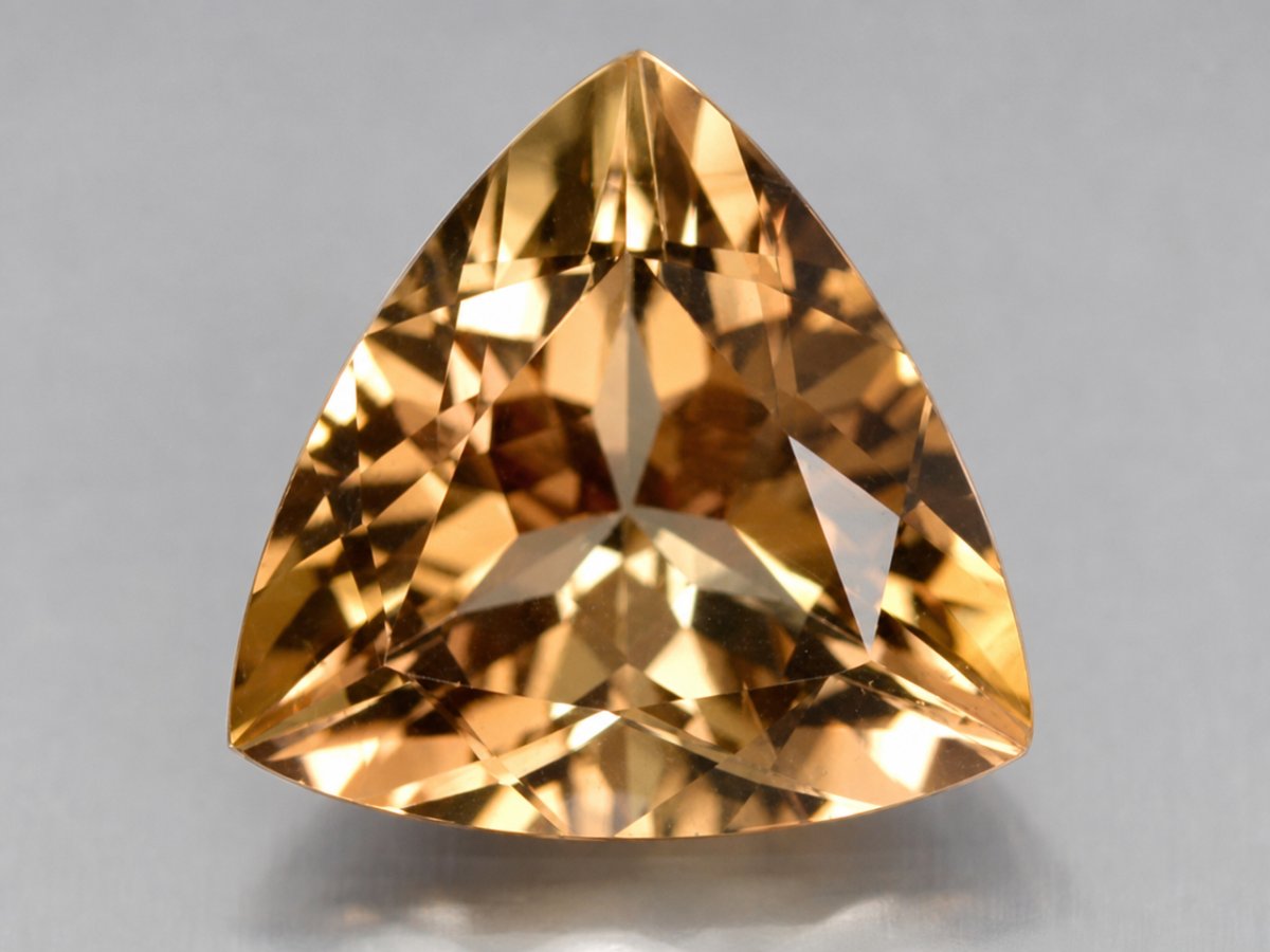 Close-up view of natural Axinite gemstones