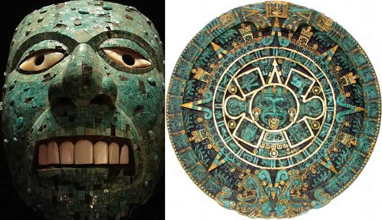 Examples of how Aztecs used turquoise
