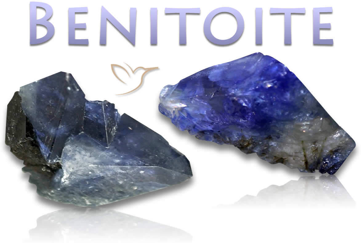 Benitoite Rough Stones