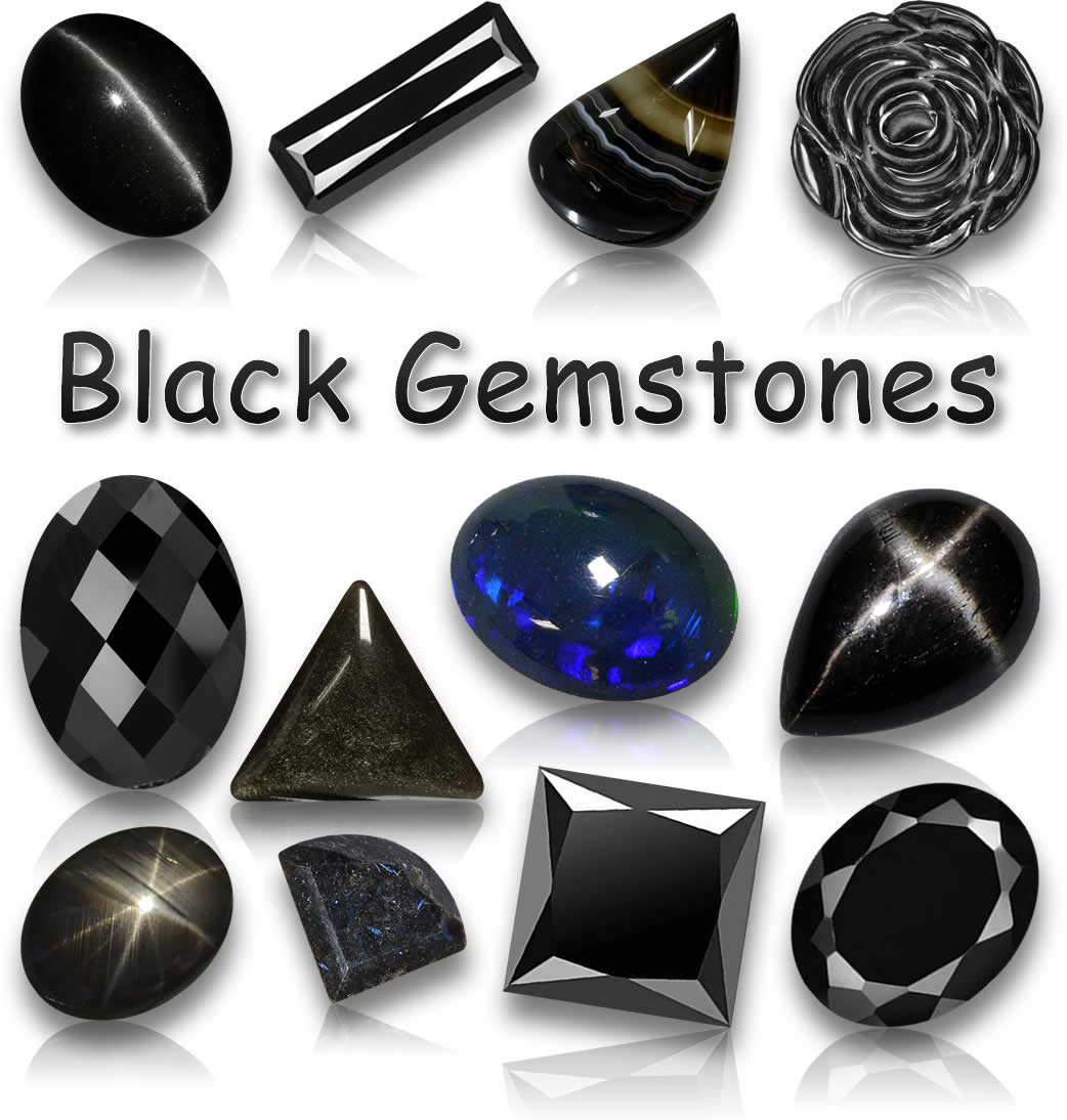 Black Gemstones, Find all Black Gems