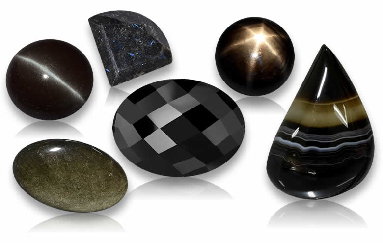 Piedras negras sueltas a venta - Todos artículos en existencia | Seleccionar gema