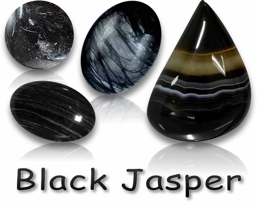 Black gems, The top 10 black gemstones