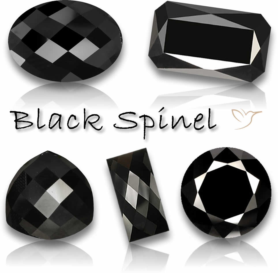 Black Spinel Gemstones for sale