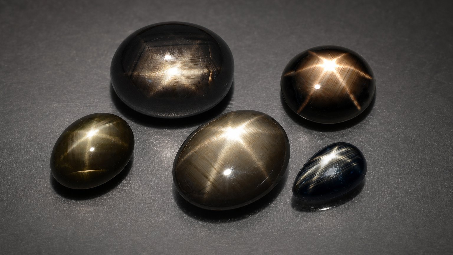Natural Black Star Sapphire gemstones - buying guide