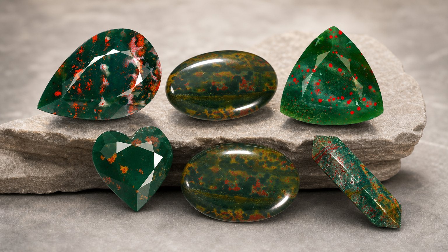 Natural Bloodstone gemstones - buying guide