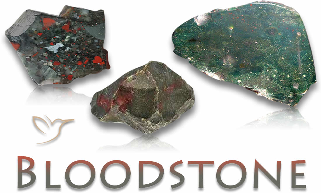 Rough Bloodstone Gemstones