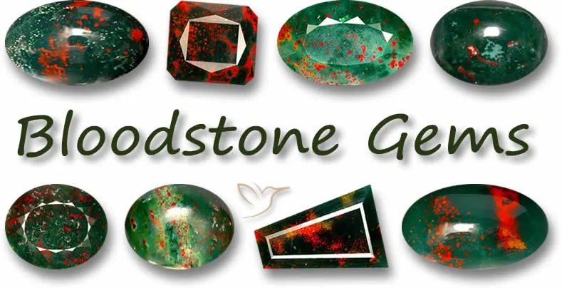 Natural Bloodstone Gemstones