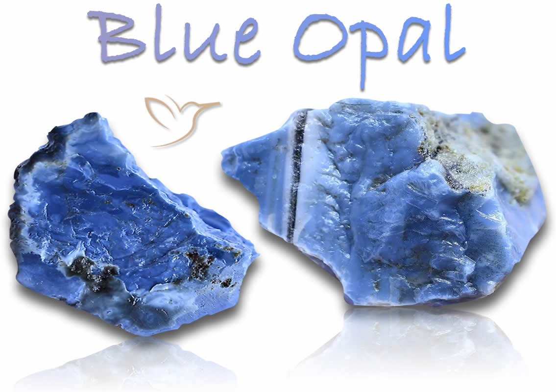 Blue Opal Rough Stones