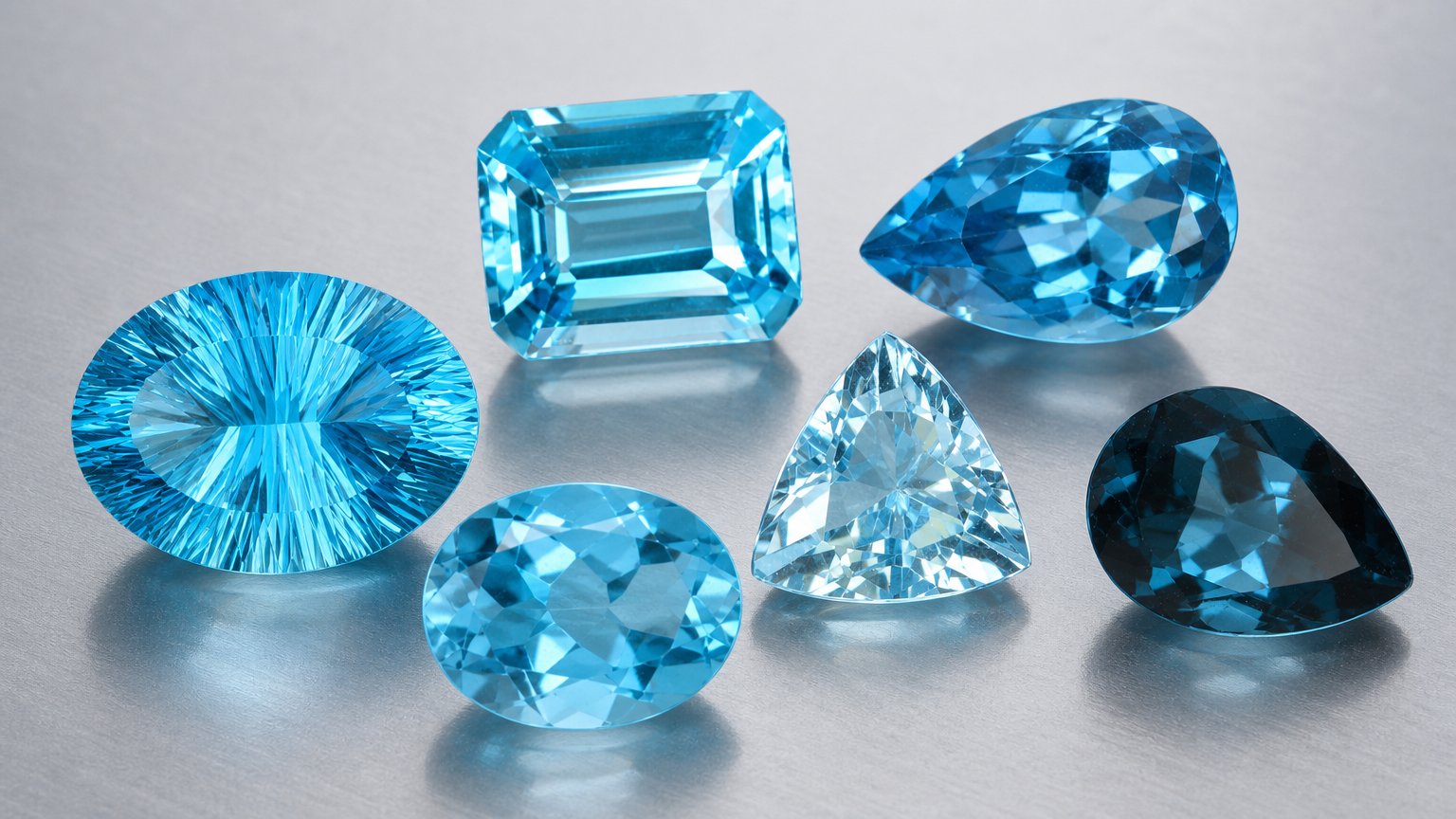 Natural Blue Topaz gemstones - buying guide
