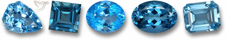 Blue Topaz Gemstones