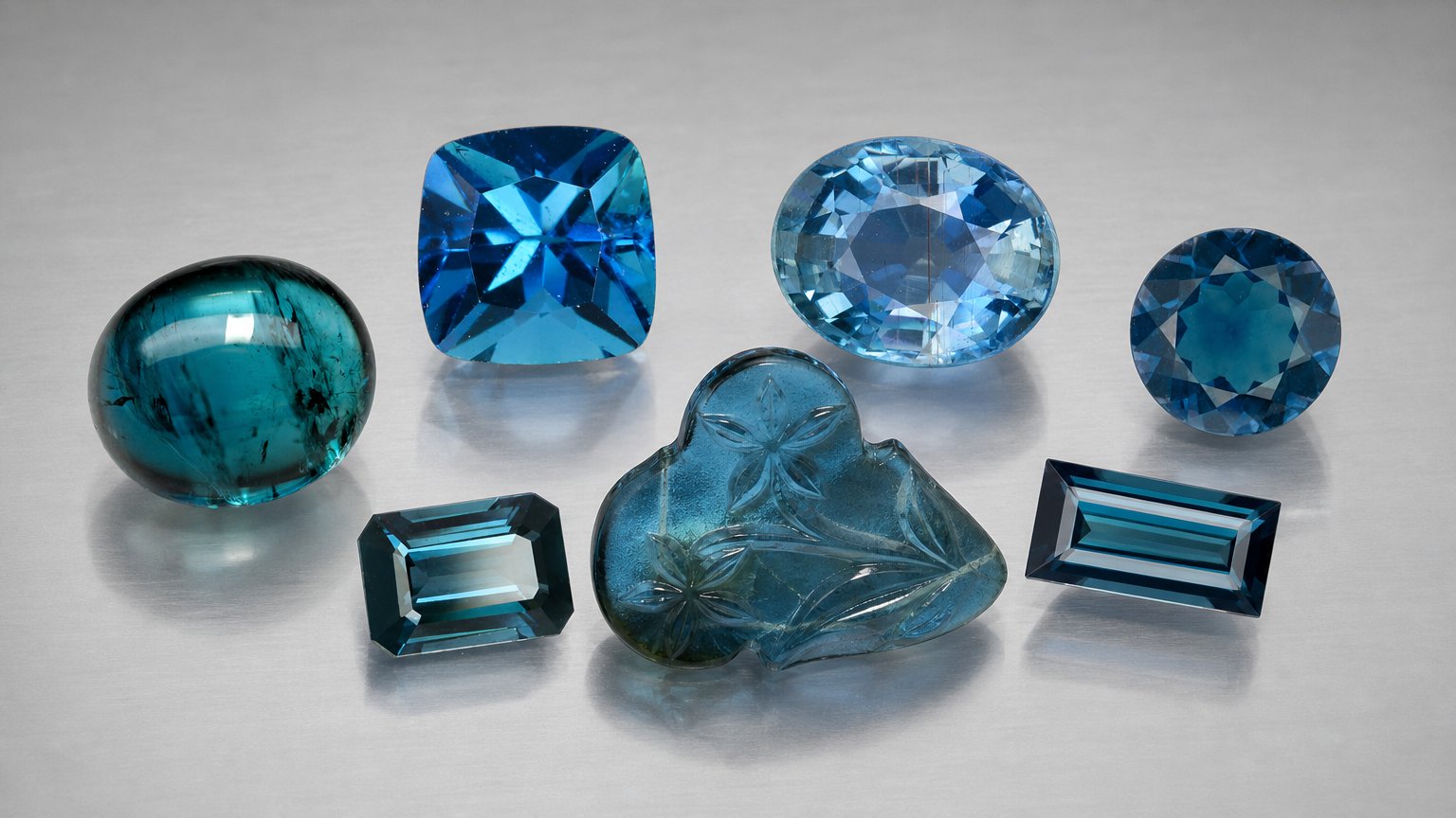 Natural Blue Tourmaline gemstones - buying guide
