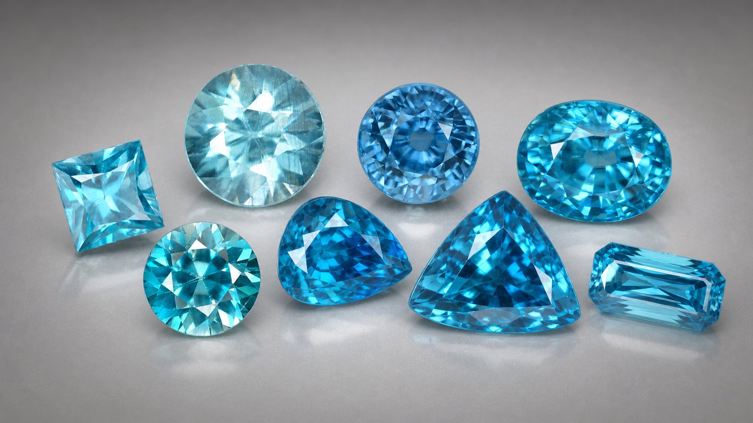 Natural Blue Zircon gemstones - buying guide