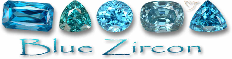 Blue Zircone Gemstones