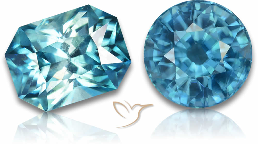 Blue Zircon Gemstones