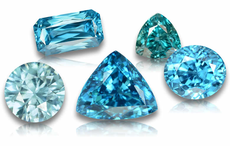 Blue Zircon for Sale - Large Online Selection | GemSelect