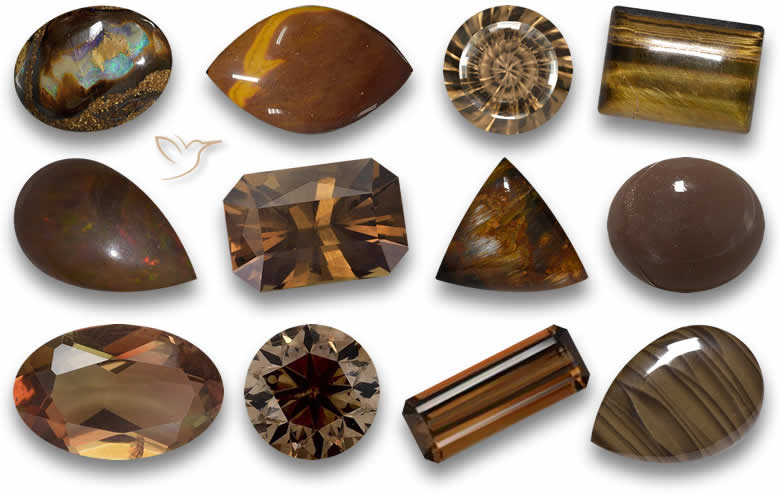 Brown Gemstones | Natural Loose Gems for Sale