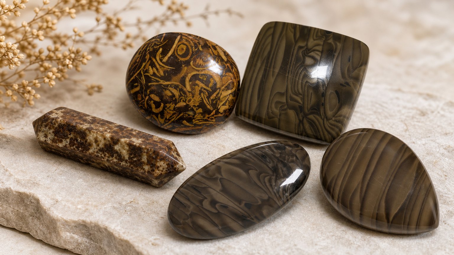 Natural Brown Jasper gemstones - buying guide