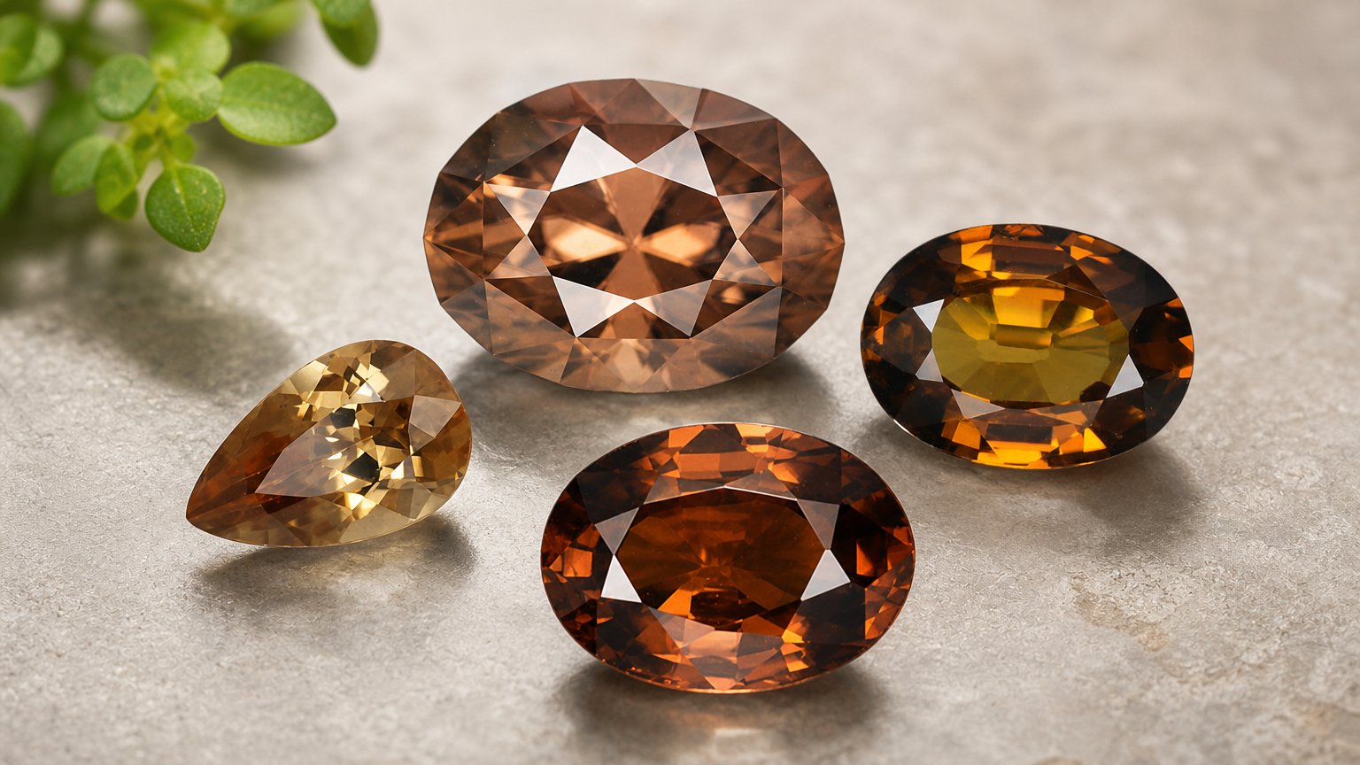 Natural Brown Zircon gemstones - buying guide