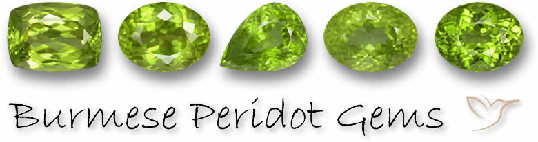 Burmese Peridot Gems